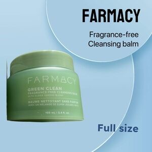 ⬇️🆕📦*BNIB* FARMACY | FULLL | Fragrance-Free Green Clean Cleansing Balm